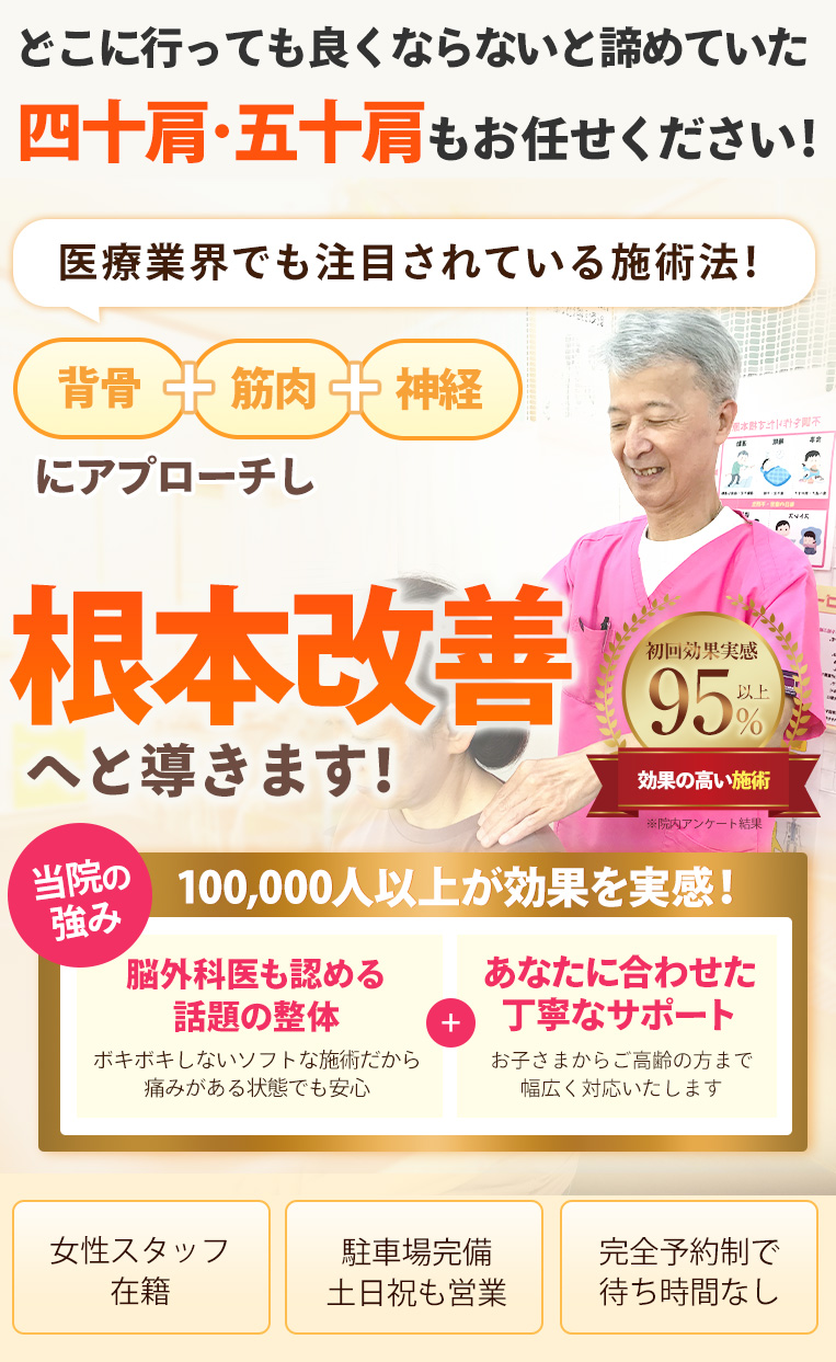 四十肩・五十肩TOP