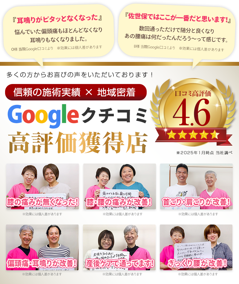 改善実績多数